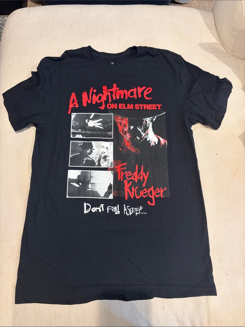 ripple junction nightmare on elm street freddy krueger shirt medium
